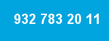 932 783 20 11
